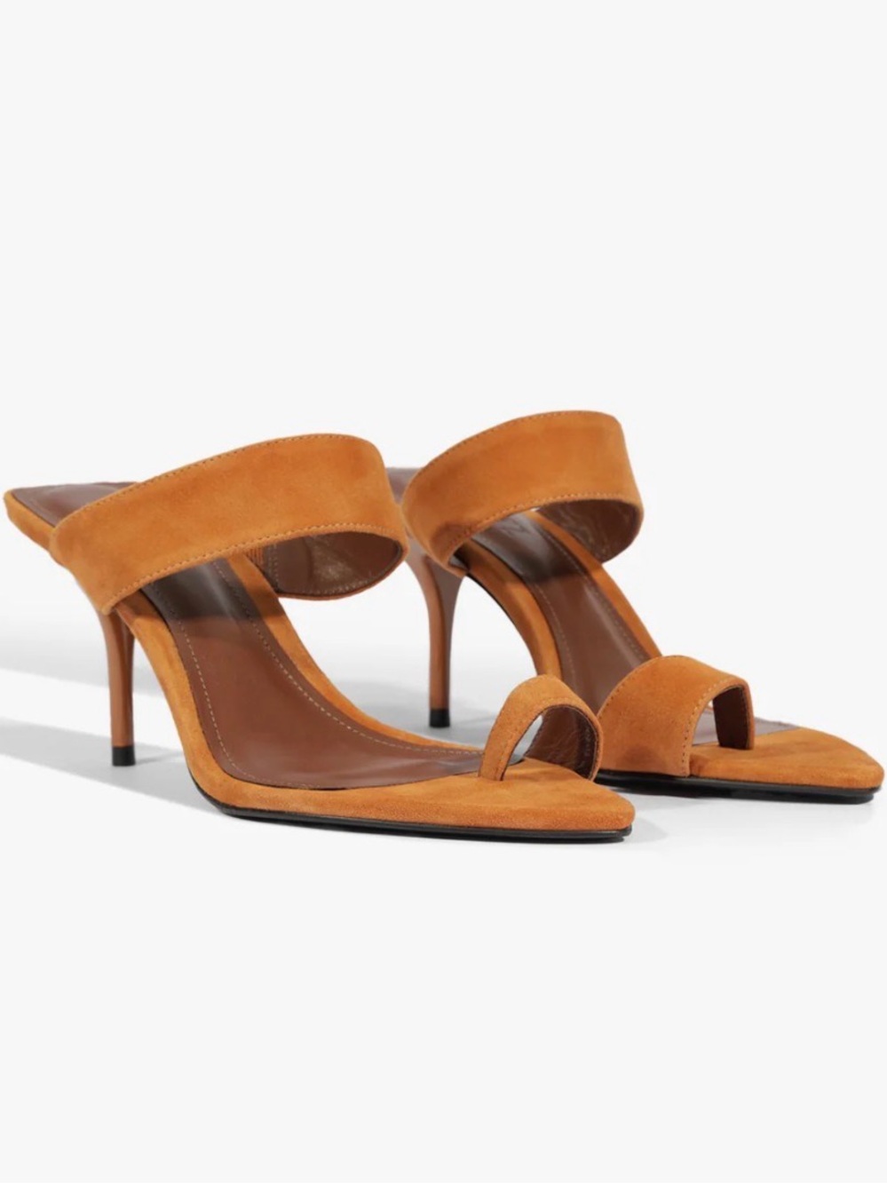 SCHUTZ Suede Sandal